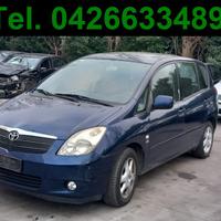 Ricambi usat TOYOTA COROLLA VERSO 1.6 BENZ- 3ZZ FE