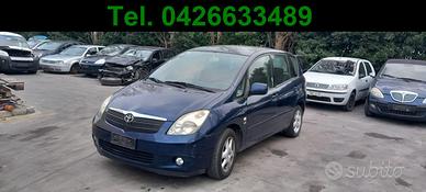 Ricambi usat TOYOTA COROLLA VERSO 1.6 BENZ- 3ZZ FE