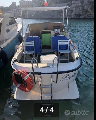 GOZZO IN VTRORESINA NATANTE  SENZA PATENTE