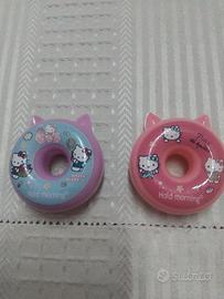 2 lip gloss ciambella Hello Kitty 