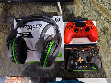 lotto accessori xbox e ps4