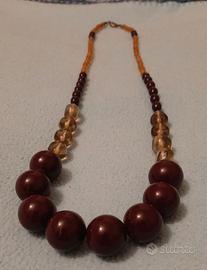 collana vintage non so se sia bachelite