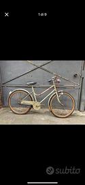 Bici d’epoca Maino con cerchi in legno anni 30/40