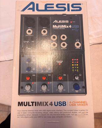 MIXER ALESIS MULTIMIX 4 USB