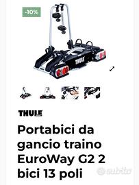 Porta bici gancio traino