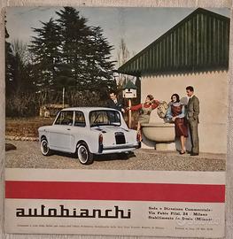 Brochure Fiat Autobianchi Bianchina 4 porte