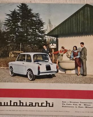 Brochure Fiat Autobianchi Bianchina 4 porte