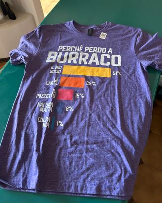 T-Shirt Burraco Tg. S nuova