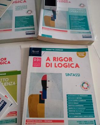 libro medie triennale A rigor di logica