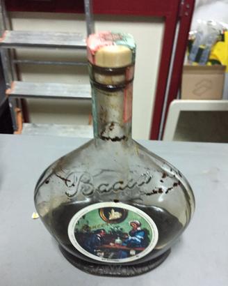 6685-Bottiglia Liquore Bacco