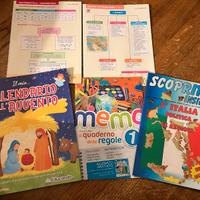 5 libri-quaderni per scuola elementare