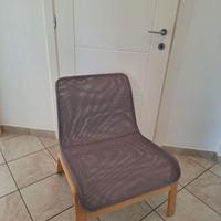 Sedia in tela per la casa