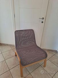 Sedia in tela per la casa