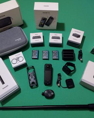 INSTA360 X4 8K - Come Nuova + MOLTI ACCESSORI