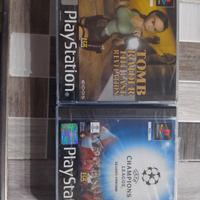 tomb Raider e UEFA champions League per PS 1 nuovi