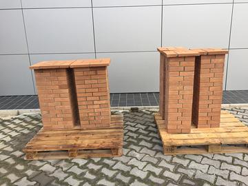 Colonne in mattoni pronte già realizzate