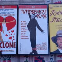 VHS di film e spettacoli comici