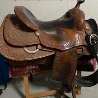 Sella western Billy Cook reining 16”