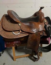 Sella western Billy Cook reining 16”