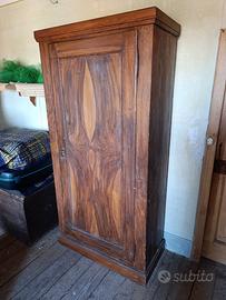 armadio a una anta legno fine 800