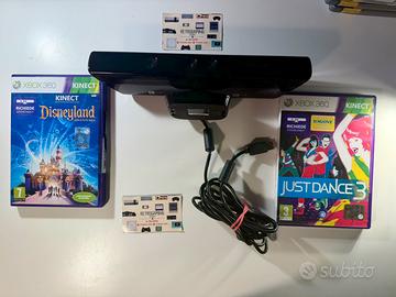Kinect Xbox 360 + 2 Giochi
