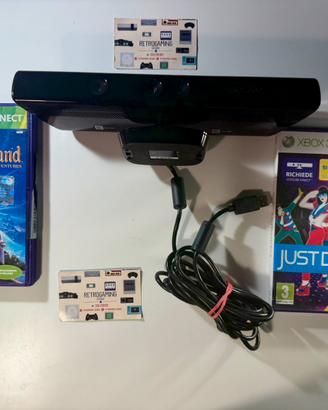 Kinect Xbox 360 + 2 Giochi