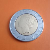 500 lire bimetallica
