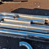 Tubi camino canna fumaria 10 cm