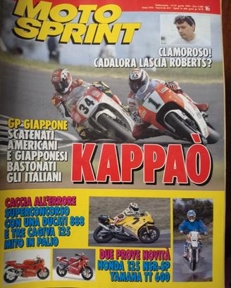 Rivista MOTOSPRINT numero 16 del 1993