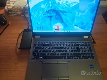 HP ZBook Fury 15.6” i7 32GB 1TB + Dock HP G5