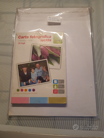 Carta fotografica per fotografie