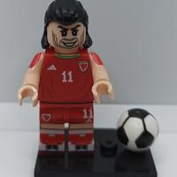 Minifigure Blocks - Gareth Bale - Galles NUOVO