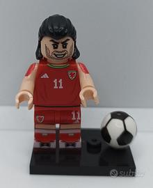 Minifigure Blocks - Gareth Bale - Galles NUOVO