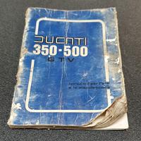 USO E MANUTENZIONE MANUALE DUCATI 350 - 500 - GTV 