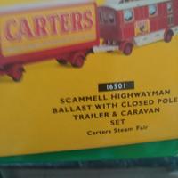 Corgi set trailer e caravan carters