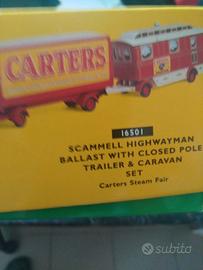 Corgi set trailer e caravan carters