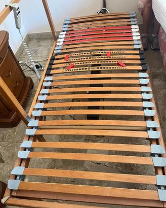 Letto singolo elettrico con materasso