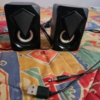 Casse Denver rgb 6w per pc 