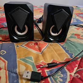 Casse Denver rgb 6w per pc 