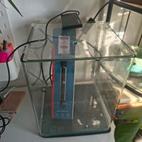 acquario dennerle + riscaldatore 