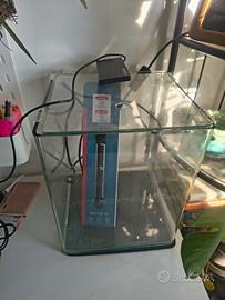 acquario dennerle + riscaldatore 