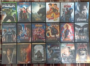 DVD film vario genere come nuovi a 3€