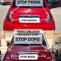 Cablaggio stop  fiat 500