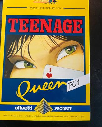 Game TEENAGE per MSDOS PC1 Prodest OLIVETTI
