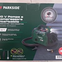 Compressore e pompa aria ricaricabile Parkside 
