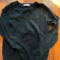 maglione nero zara