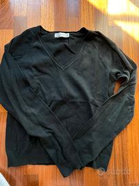 maglione nero zara