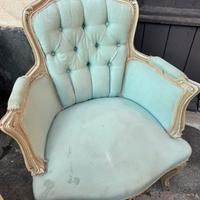 Poltroncina barocco veneziano