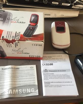 D3580NN-Cellulare Samsung E2210B Con scatola