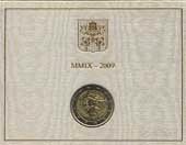 VATICANO 2009 5+10 EURO ARGENTO+ 2 EURO ASTRONOMIA